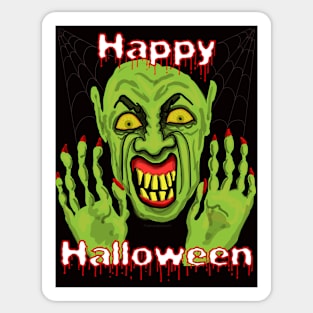 Happy Halloween Scariness Sticker